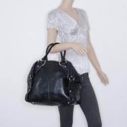 Pre Owned Tods Black Leather Large tote