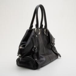 Pre Owned Tods Black Leather Large tote