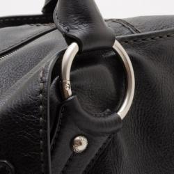 Pre Owned Tods Black Leather Large tote