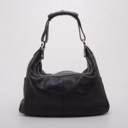 Pre Owned Tod's Black Leather Hobo