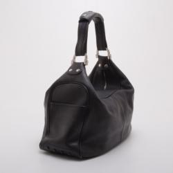 Pre Owned Tod's Black Leather Hobo