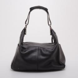 Pre Owned Tod's Black Leather Hobo