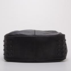 Pre Owned Tod's Black Leather Hobo