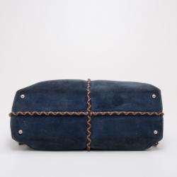 Pre Owned TOD's Suede D-Styling Tote 