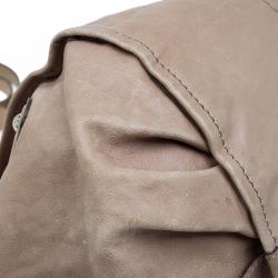 Pre Owned حقيبة يد تودز جي لاين إيزي ساكا جلد بيج