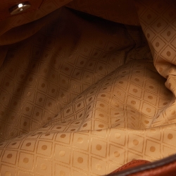 Tod's Tan Leather Top Handle Bag