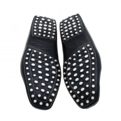 Pre Owned Tod's Black Leather Loafers Size 37