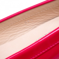 مملوكة مسبقًا حذاء بيني لوفرز تودز جلد برتقالي لامع مقاس 40