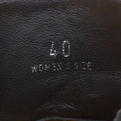 Pre Owned Tod's Black Suede and Leather Ankle Boots Size 40