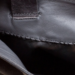 Pre Owned بوت للركبة تودز رايدينغ سويدي رصاصي مقاس 37.5