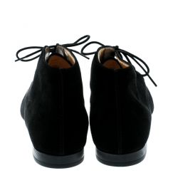 مملوكة مسبقًا Tod's Black Suede Desert Boots Size 38