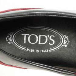 Pre Owned Tod's Two Tone Suede Sneakers Size 39