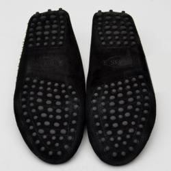 مملوكة مسبقًا Tod's Gommino Ricamo Spray Sequined Loafers size 36.5