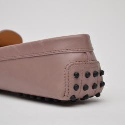 Pre Owned Tod's Pink Loafers Size 38