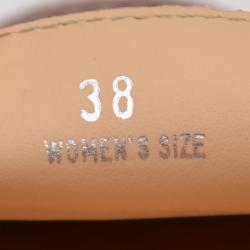 Pre Owned Tod's Pink Loafers Size 38