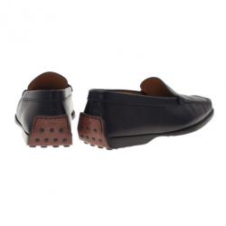 مملوكة مسبقًا Tod's Black Leather Loafers Size 39.5