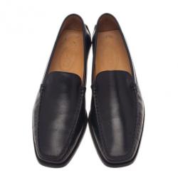 مملوكة مسبقًا Tod's Black Leather Loafers Size 39.5