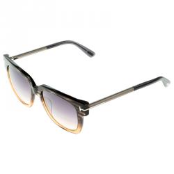 Pre Owned Tom Ford Brown TF436 Tracy Sunglasses