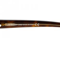Pre Owned Tom Ford Brown Havan TF390 Irina Sunglasses