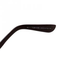 Pre Owned Tom Ford Brown TF373 Nina Cat Eye Sunglasses 