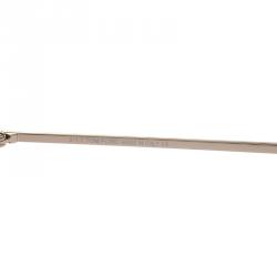 Pre Owned Tom Ford Brown Havana TF 452 Stacy Aviator Sunglasses