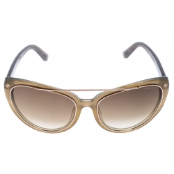 مملوكة مسبقًا نظارة شمسية توم فورد TF 384 عين قطة أفوكادو 