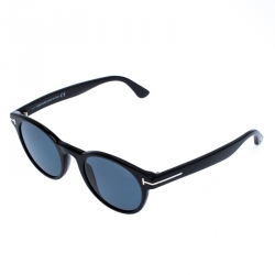 Pre Owned Tom Ford Black TF 522 Polarized Palmer Sunglasses