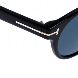 Pre Owned Tom Ford Black TF 522 Polarized Palmer Sunglasses