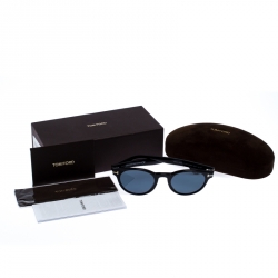 Pre Owned Tom Ford Black TF 522 Polarized Palmer Sunglasses