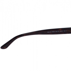 Pre Owned Tom Ford Brown/Green Tortoise Harry-02 Half Rim Sunglasses