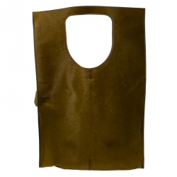 Tom Ford Olive Calf Hair Alix Padlock/Zip Shoulder Bag