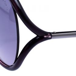 Pre Owned Tom Ford Purple TF 252 Rhi Sunglasses