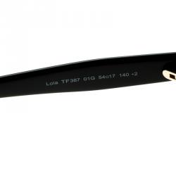 Pre Owned Tom Ford Black/Brown Gradient TF387 Lola Sunglasses
