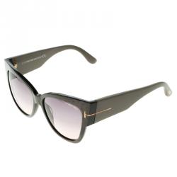 Pre Owned Tom Ford Grey Anoushka TF 371 Cat Eye Sunglasses