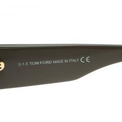 Pre Owned Tom Ford Grey Anoushka TF 371 Cat Eye Sunglasses