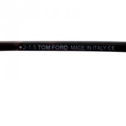 Pre Owned Tom Ford Brown Miles TF341 Aviator Sunglasses