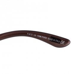 Pre Owned Tom Ford Lilac TF 167 Caithlyn Oversized Round Sunglasses