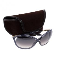 مملوكة مسبقًا Tom Ford Grey Whitney Women's Sunglasses
