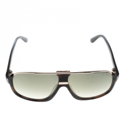 Pre Owned Tom Ford Brown Elliot Square Sunglasses