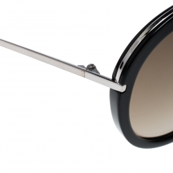 Pre Owned Tom Ford Brown TF452 Stacy Aviator Sunglasses 