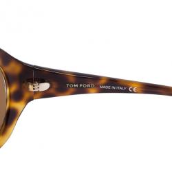مملوكة مسبقًا Tom Ford Leopard Frame Sabine Sunglasses