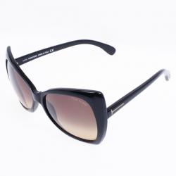 مملوكة مسبقًا Tom Ford Black Retro Inspired Nico Woman Sunglasses