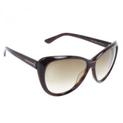 Tom Ford Brown Malin Cat Eye Woman Sunglasses Tom Ford | TLC