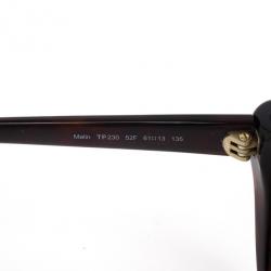 Pre Owned Tom Ford Brown Malin Cat Eye Woman Sunglasses