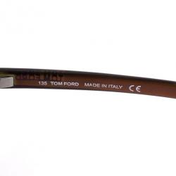 Pre Owned Tom Ford Brown Ian Woman Aviators