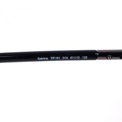 Pre Owned Tom Ford Black Sabrina Round Womens Sunglasses