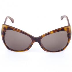 Pre Owned Tom Ford Leopard Frame Retro Inspired Nico Womens Sunglasses