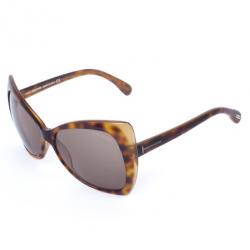 Tom Ford Leopard Frame Retro Inspired Nico Womens Sunglasses