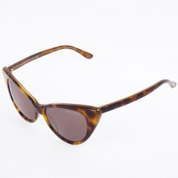 Pre Owned Tom Ford Nikita Leopard Cat Eye Woman Sunglasses