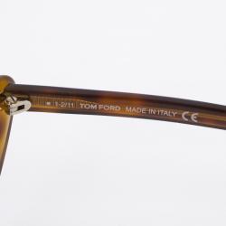 Pre Owned Tom Ford Nikita Leopard Cat Eye Woman Sunglasses